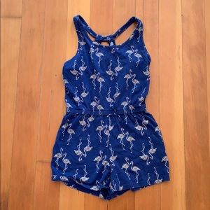 Cute blue romper